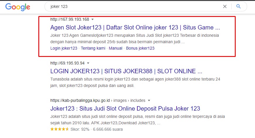 link joker 123